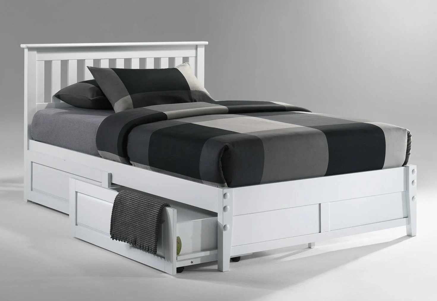 Spices Rosemary Wood K-Series High/Low Platform Bed