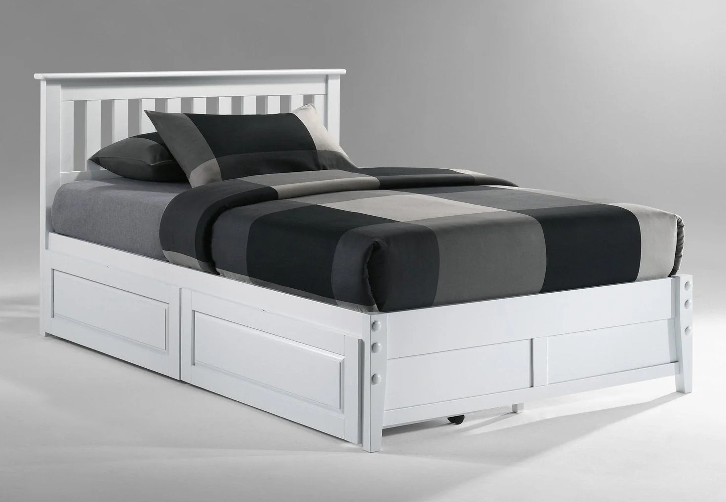 Spices Rosemary Wood K-Series High/Low Platform Bed