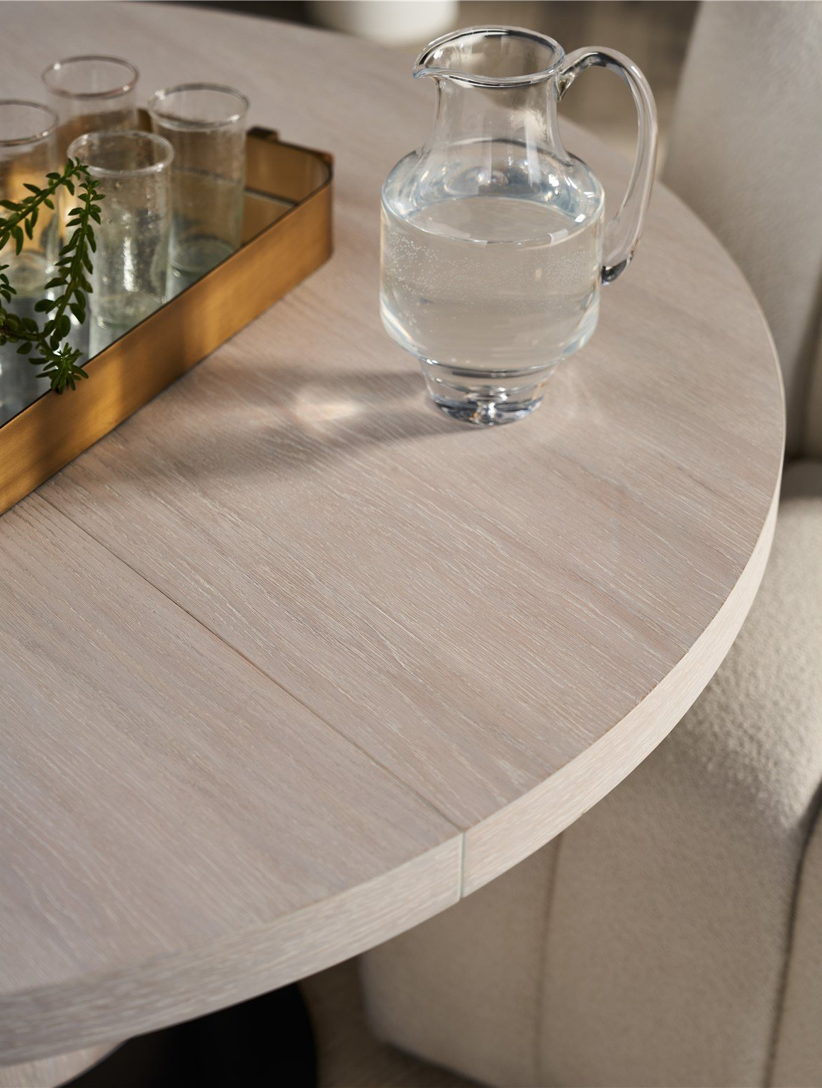 Solara Wood/Metal Dining Table