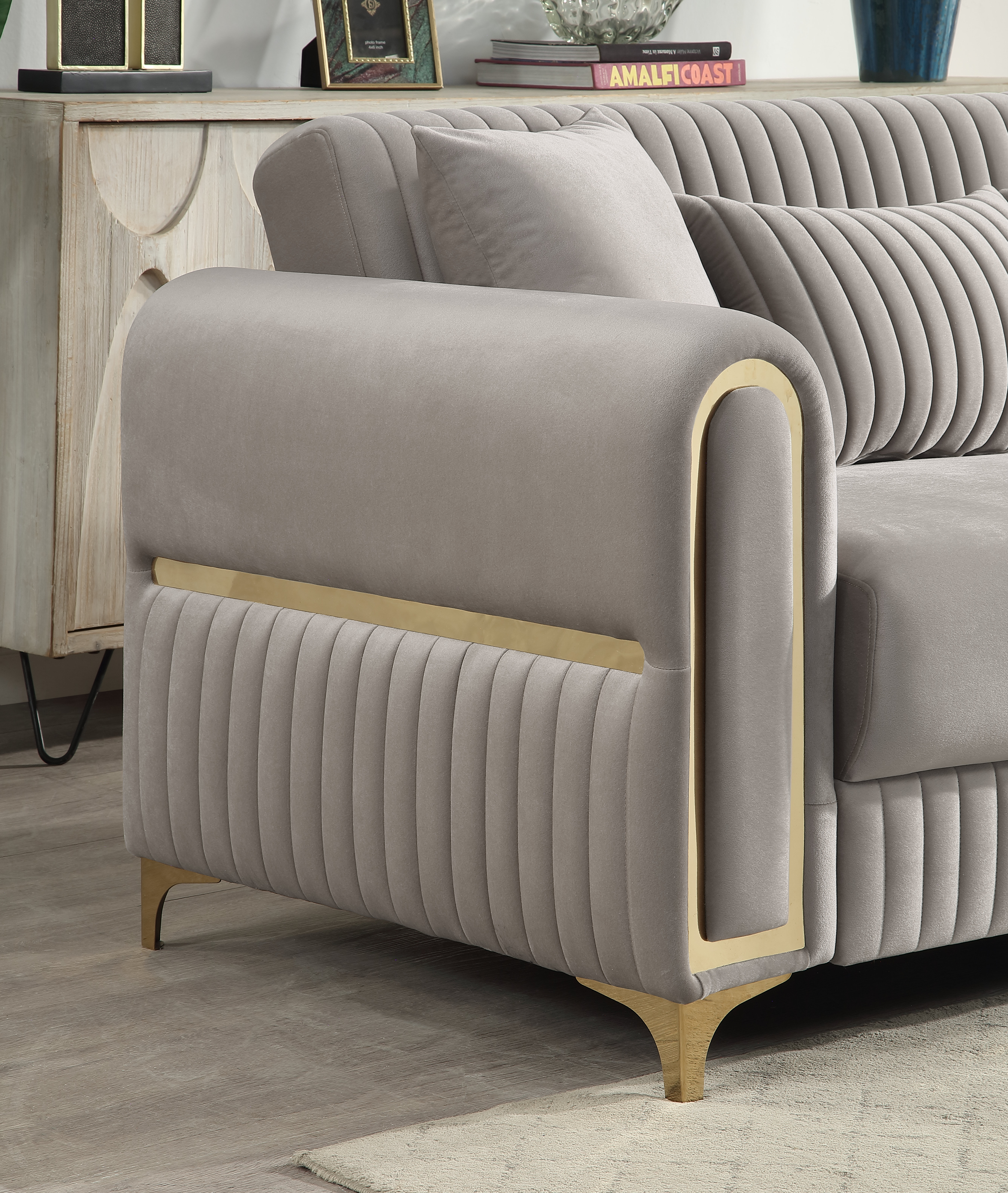 Ruby Velvet Sofa Bed