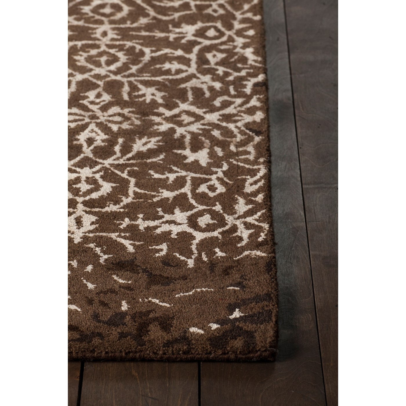 Rupec Wool/Viscose Rectangular Handmade Rug, 7'9" x 10'6"