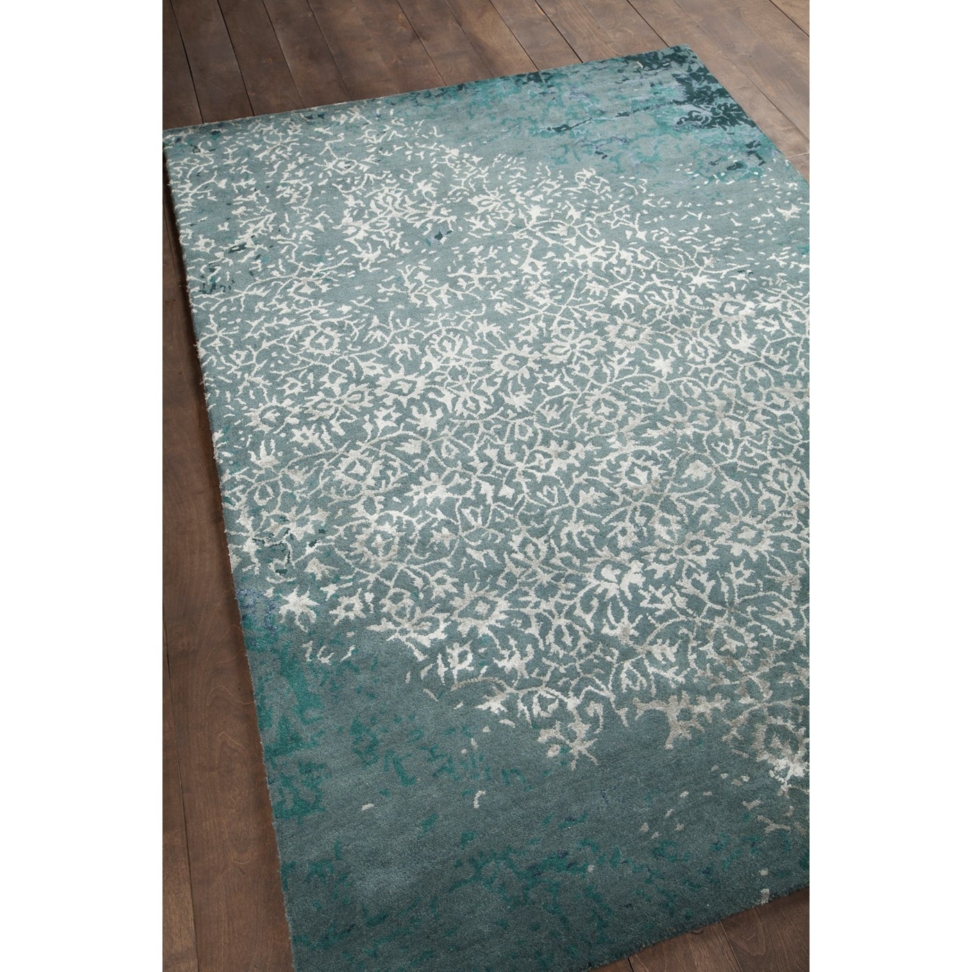 Rupec Wool/Viscose Rectangular Handmade Rug, 5' x 7'6"