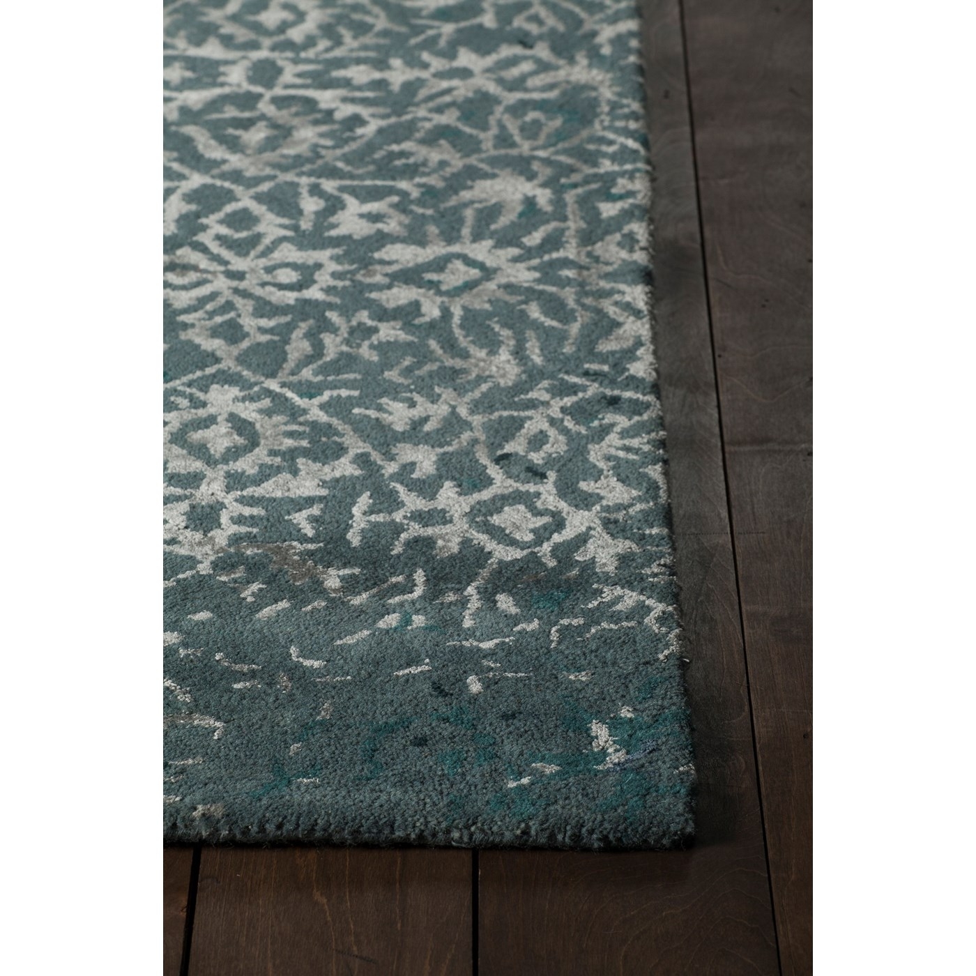 Rupec Wool/Viscose Rectangular Handmade Rug, 7'9" x 10'6"