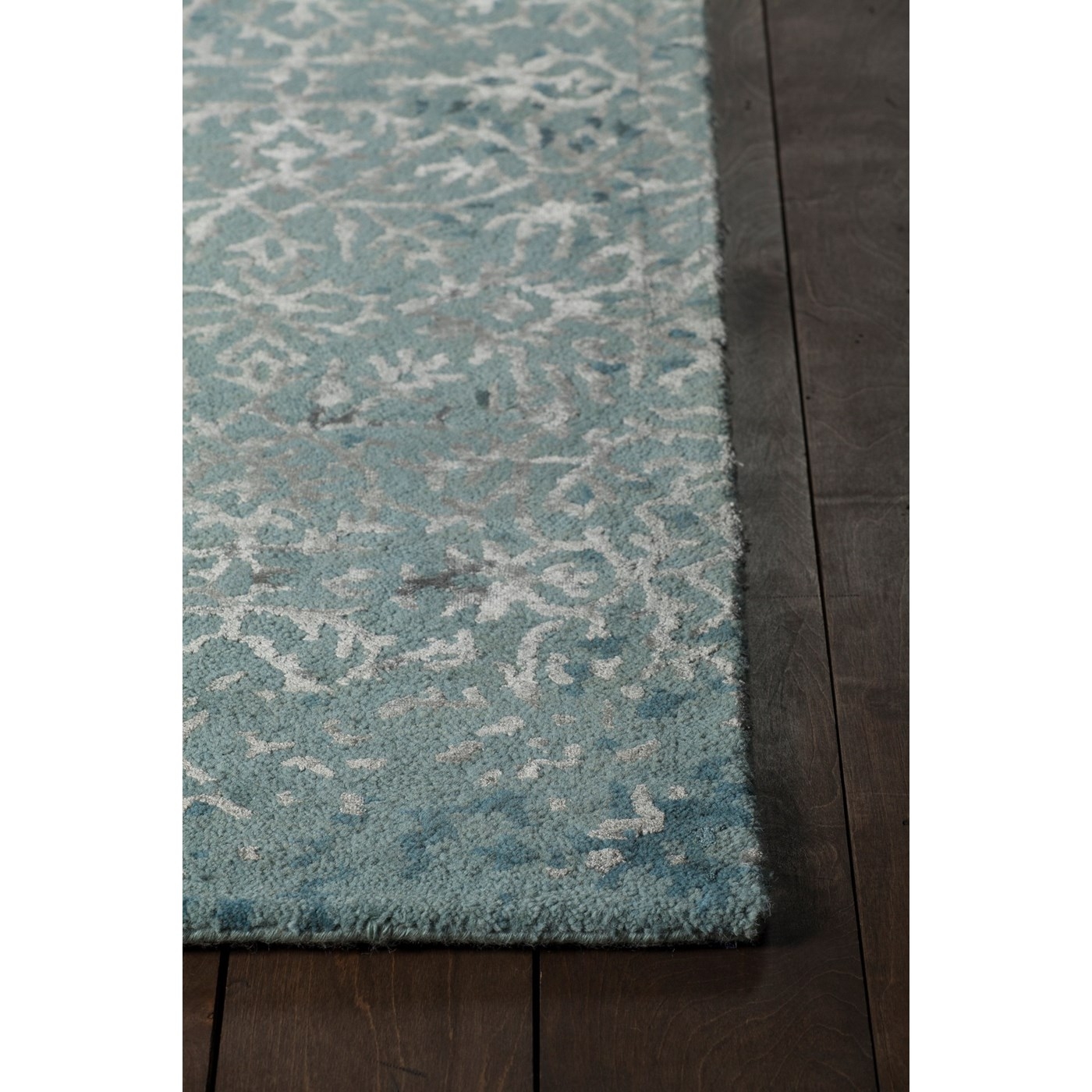 Rupec Wool/Viscose Rectangular Handmade Rug, 5' x 7'6"