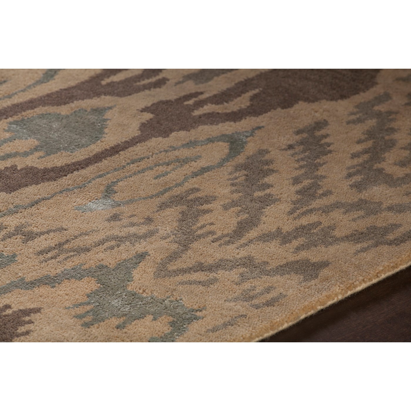Rupec Wool/Viscose Rectangular Handmade Rug, 7'9" x 10'6"
