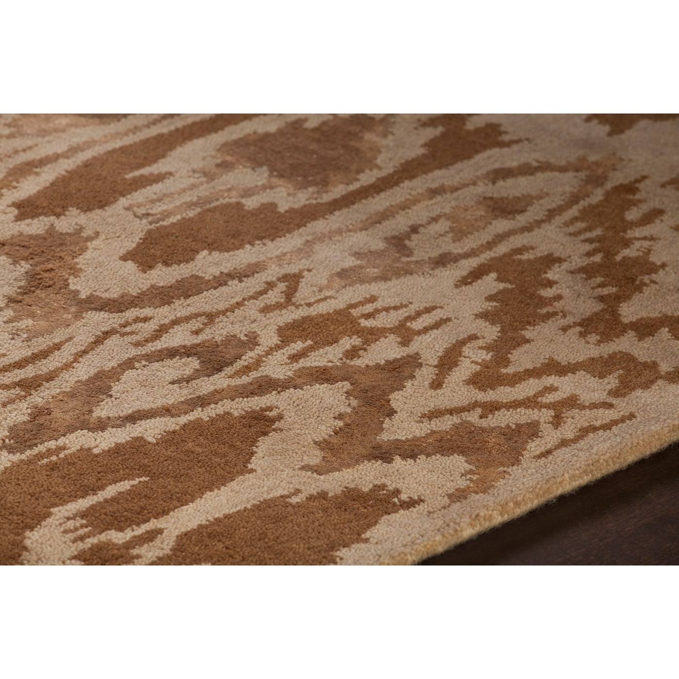 Rupec Wool/Viscose Rectangular Handmade Rug, 7'9" x 10'6"