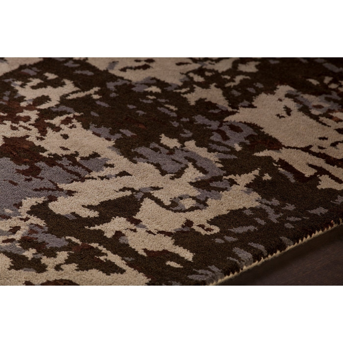 Rupec Wool/Viscose Rectangular Handmade Rug, 7'9" x 10'6"