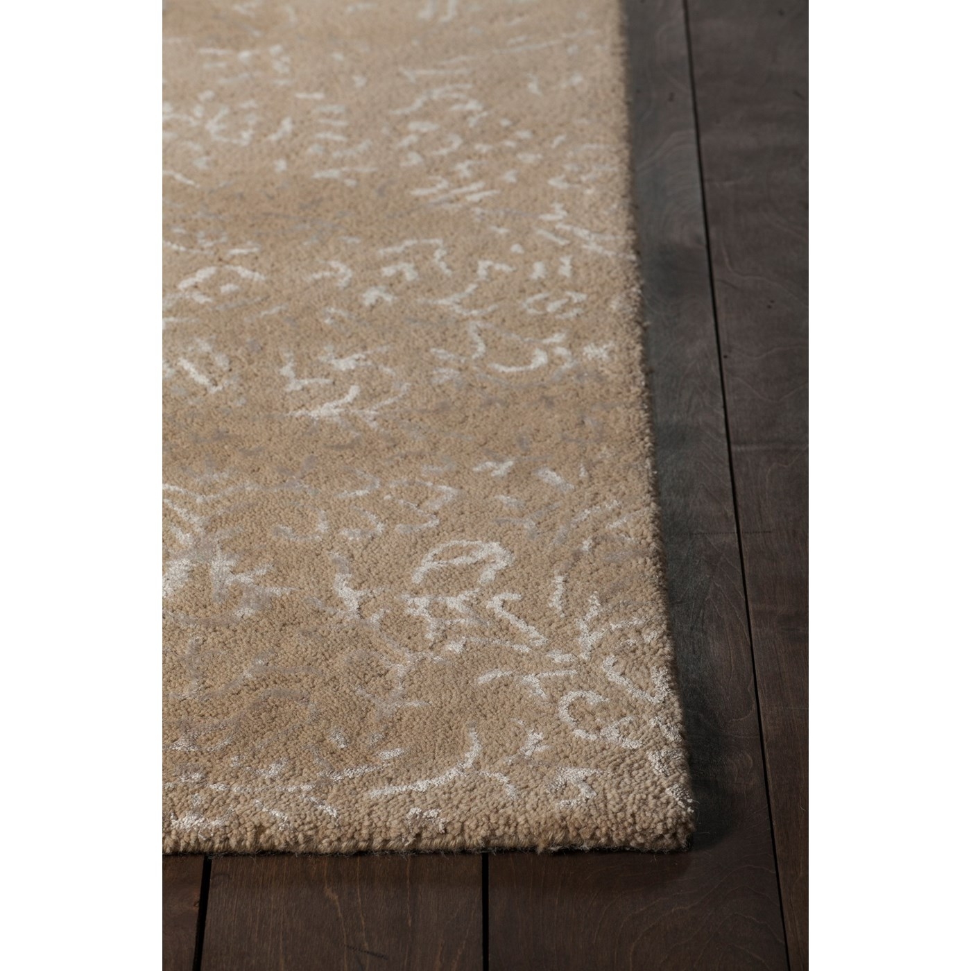 Rupec Wool/Viscose Rectangular Handmade Rug, 7'9" x 10'6"