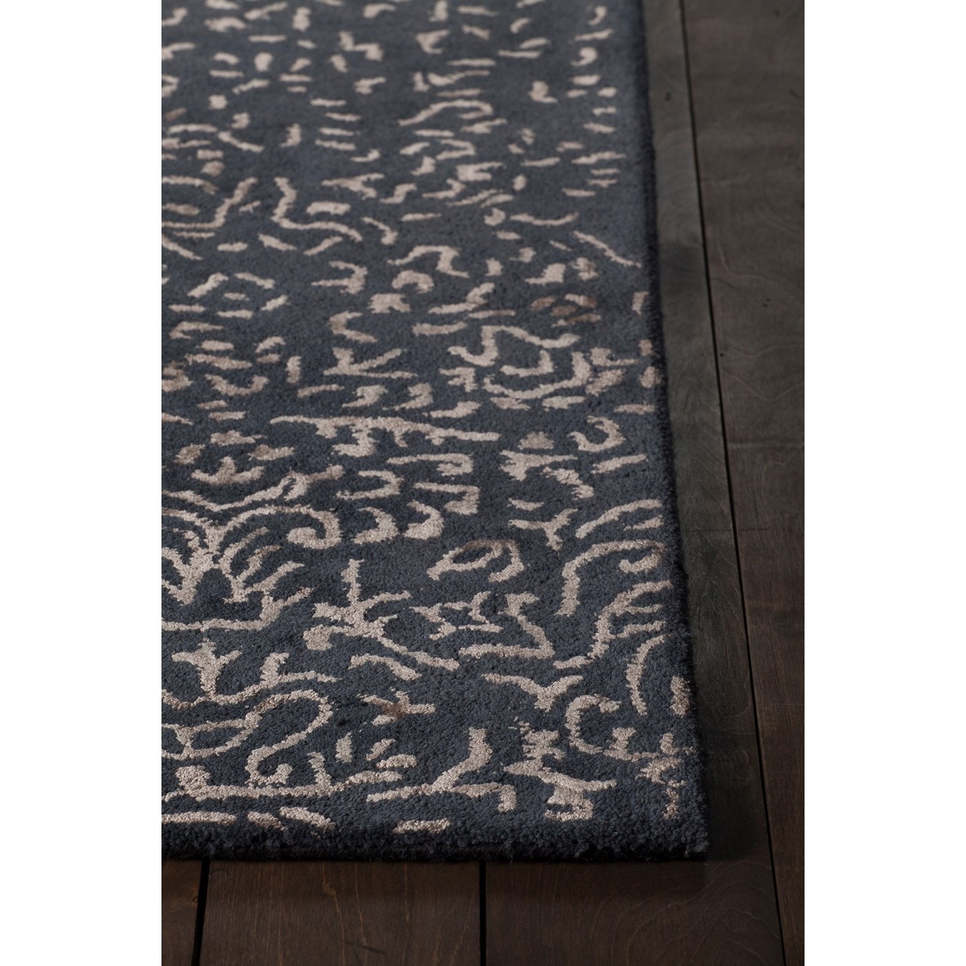Rupec Wool/Viscose Rectangular Handmade Rug, 5' x 7'6"