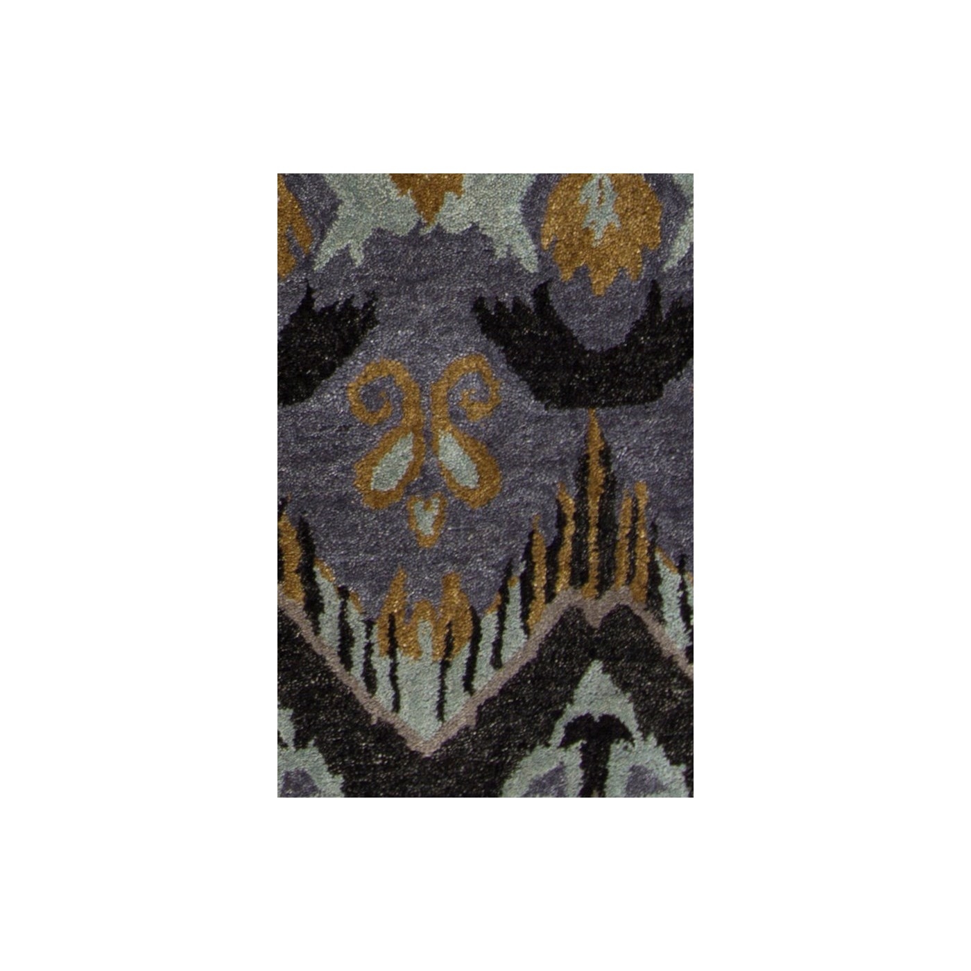 Rupec Wool/Viscose Rectangular Handmade Rug, 5' x 7'6"