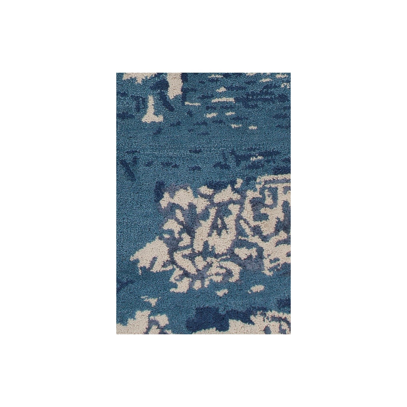 Rupec Wool/Viscose Rectangular Handmade Rug, 5' x 7'6"