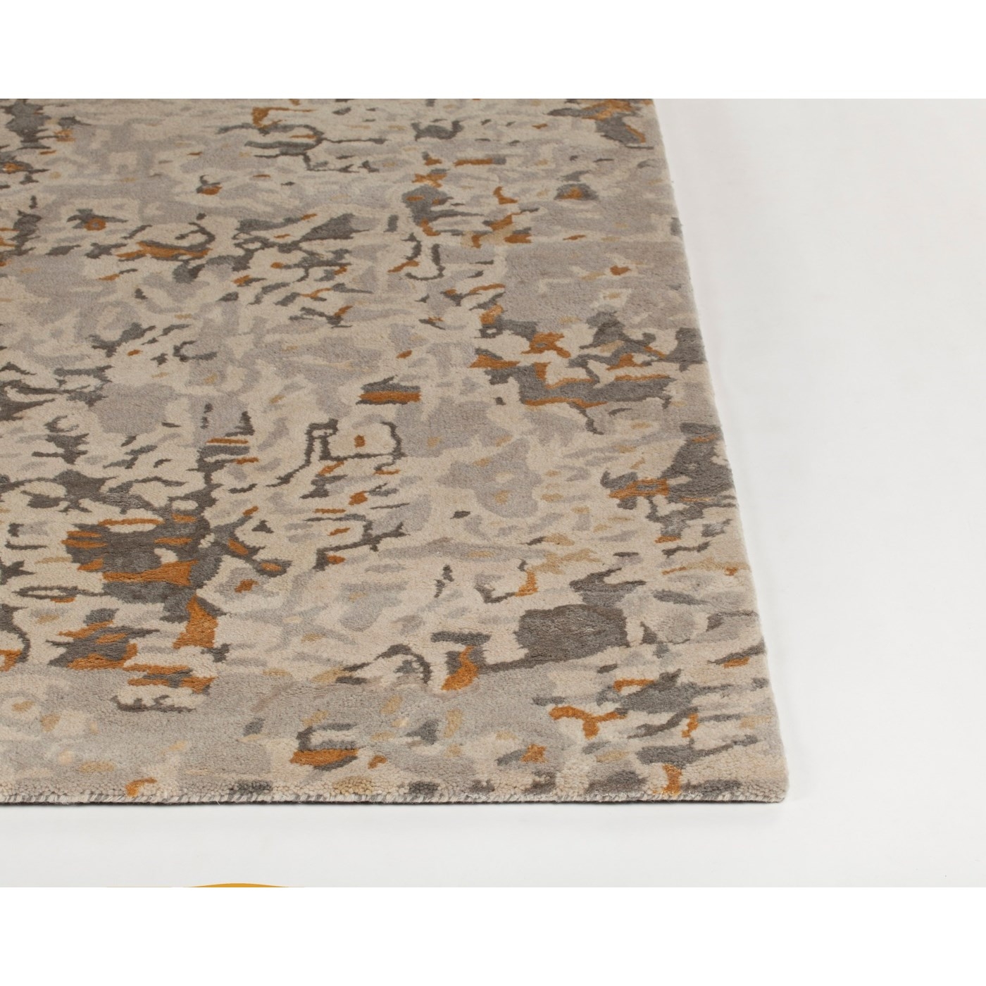 Rupec Wool/Viscose Rectangular Handmade Rug, 7'9" x 10'6"