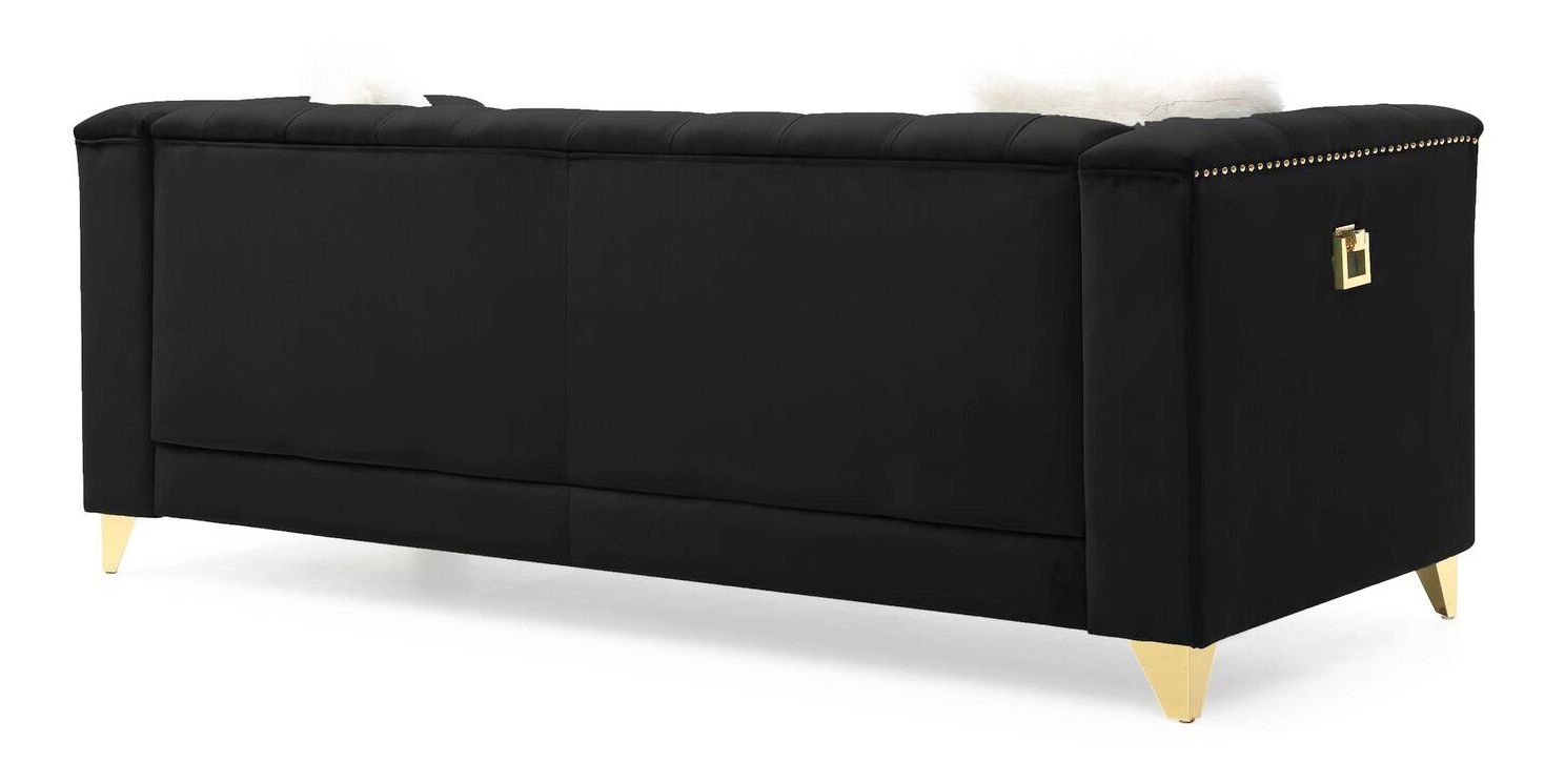 Russell Tufted Velvet Living Room Set