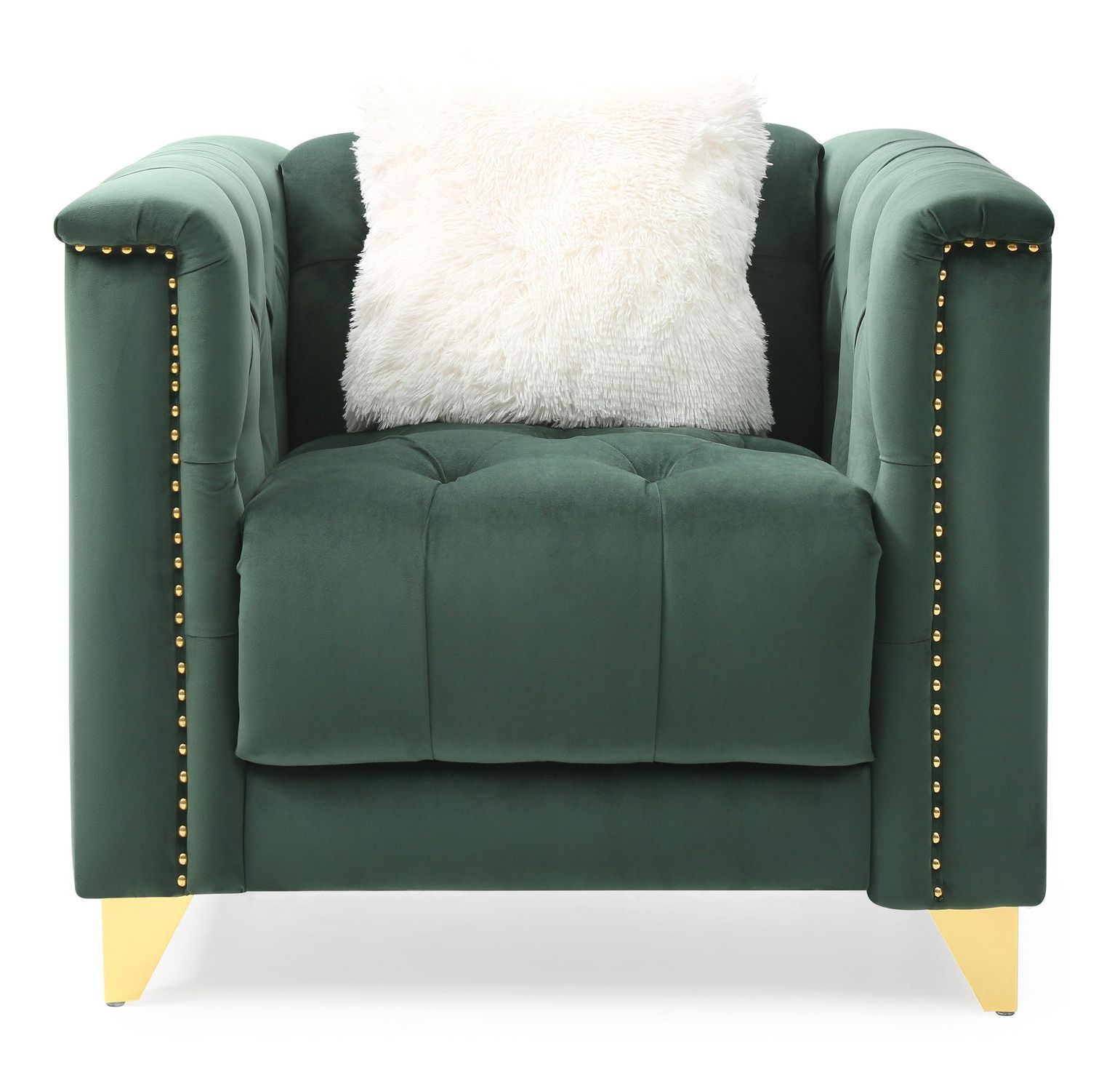 Russell Tufted Velvet Chair