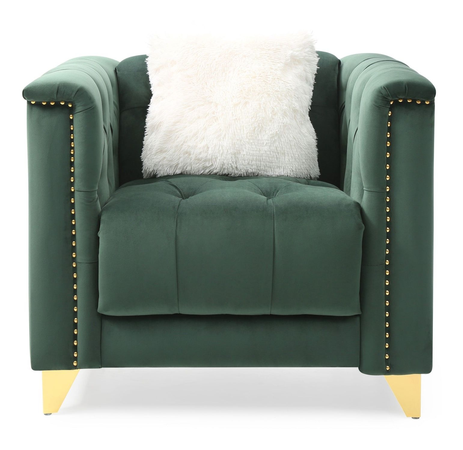 Russell Tufted Velvet Living Room Set