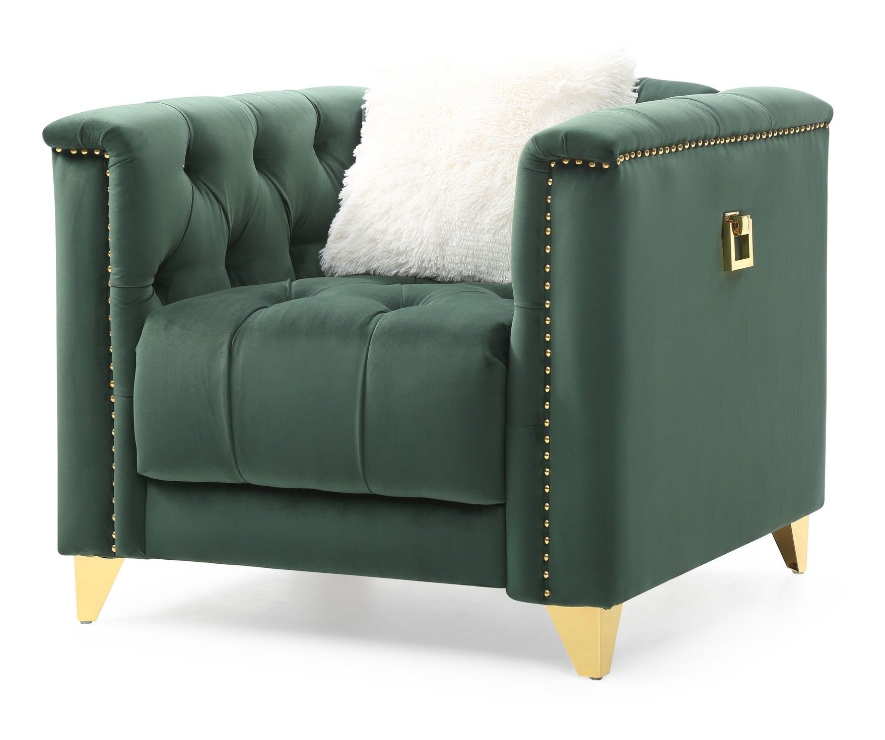 Russell Tufted Velvet Living Room Set