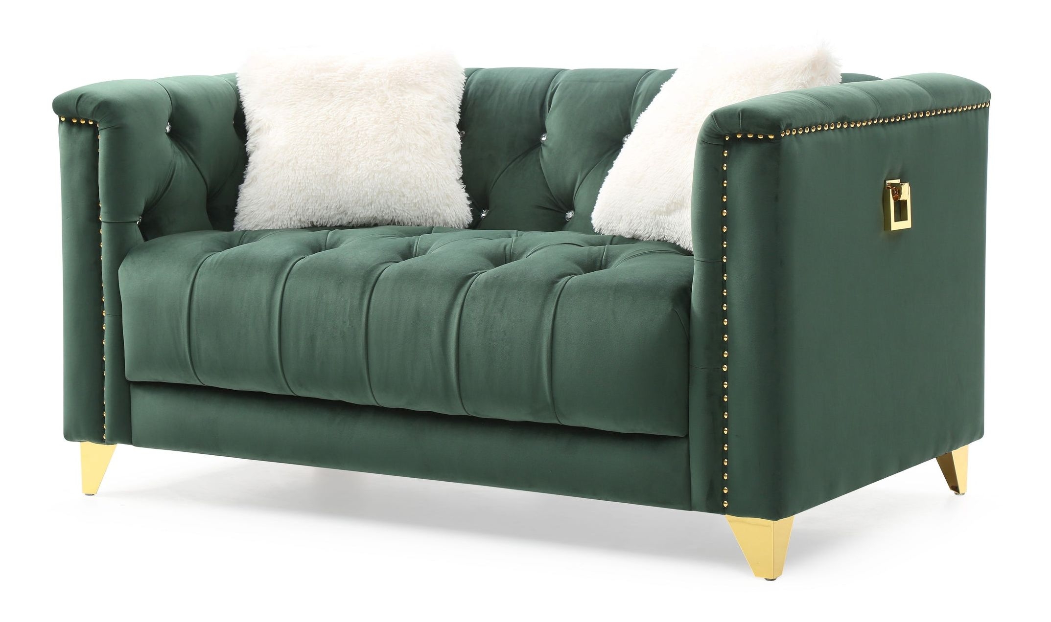 Russell Tufted Velvet Living Room Set