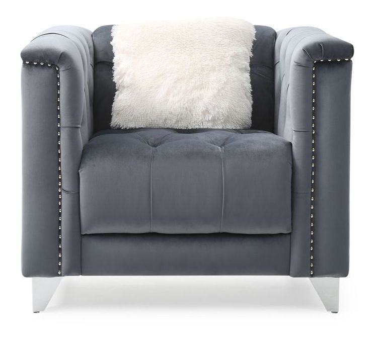 Russell Tufted Velvet Chair