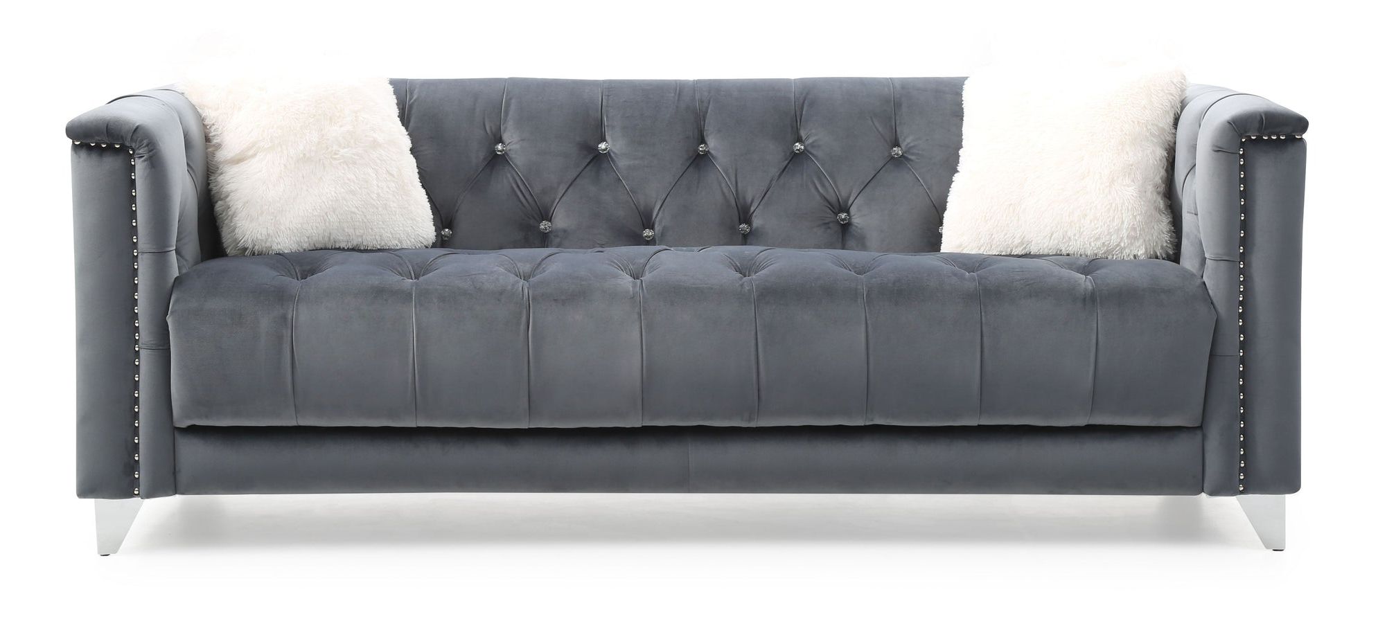 Russell Tufted Velvet Sofa