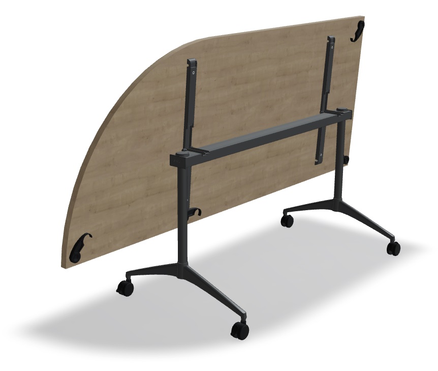 Revi Shaped Office Folding Table