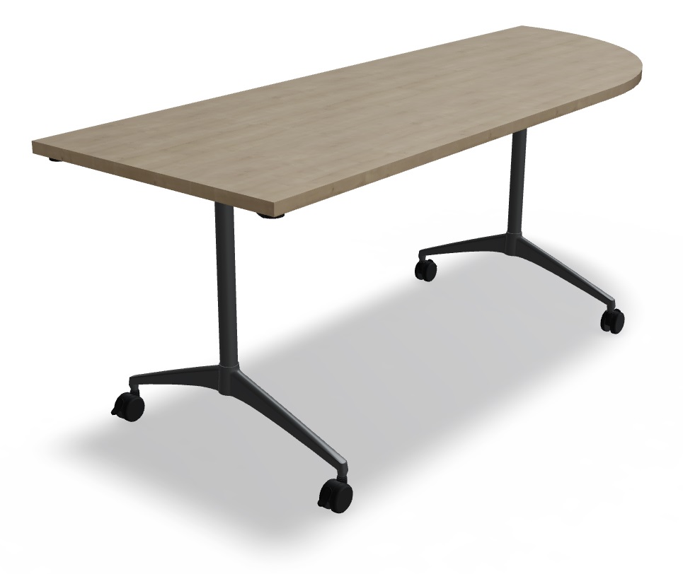 Revi Shaped Office Folding Table