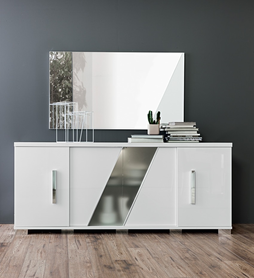 Lisa ESF Wood High Gloss Dining Room Set