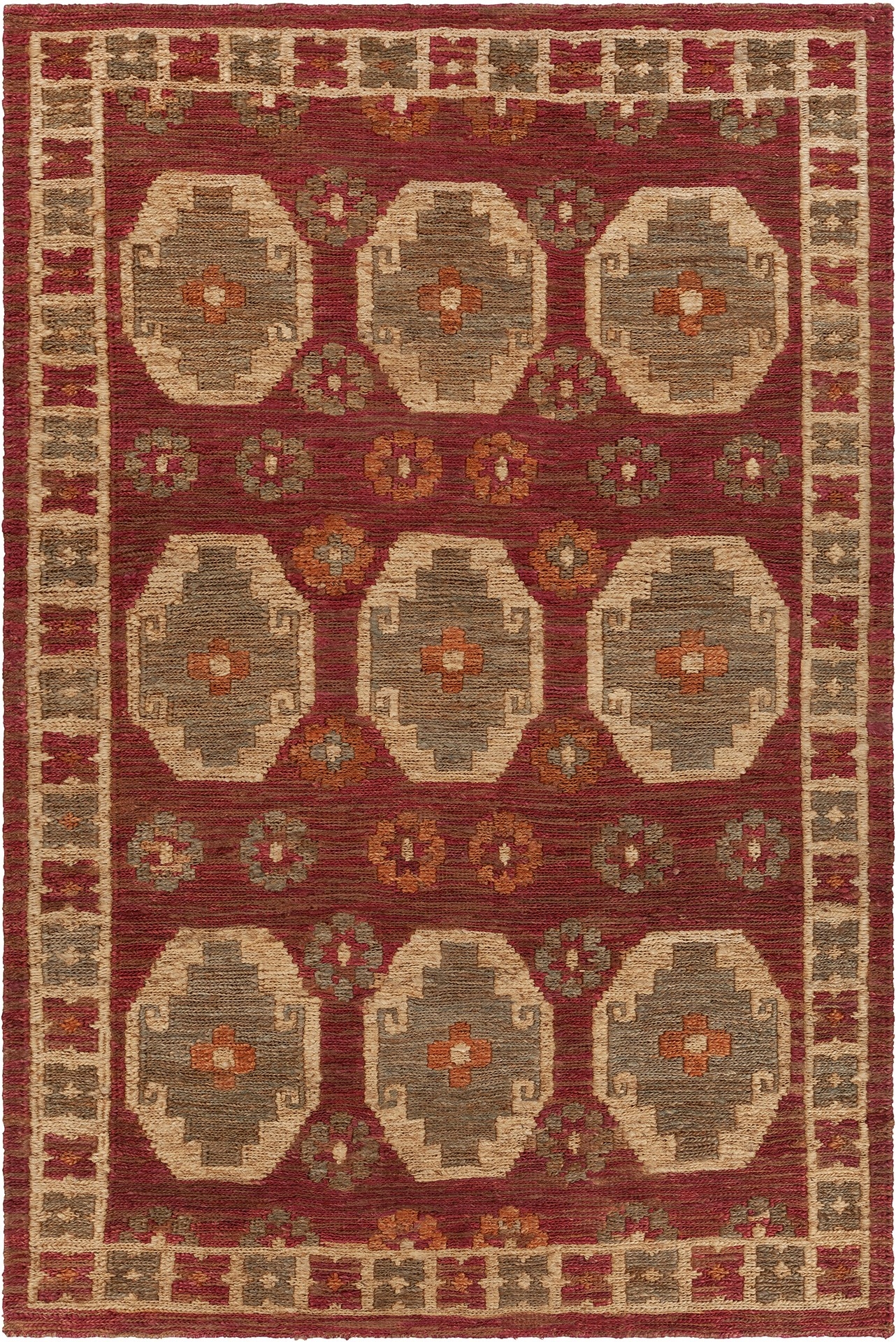 Ryleigh Jute Rectangular Handmade Rug