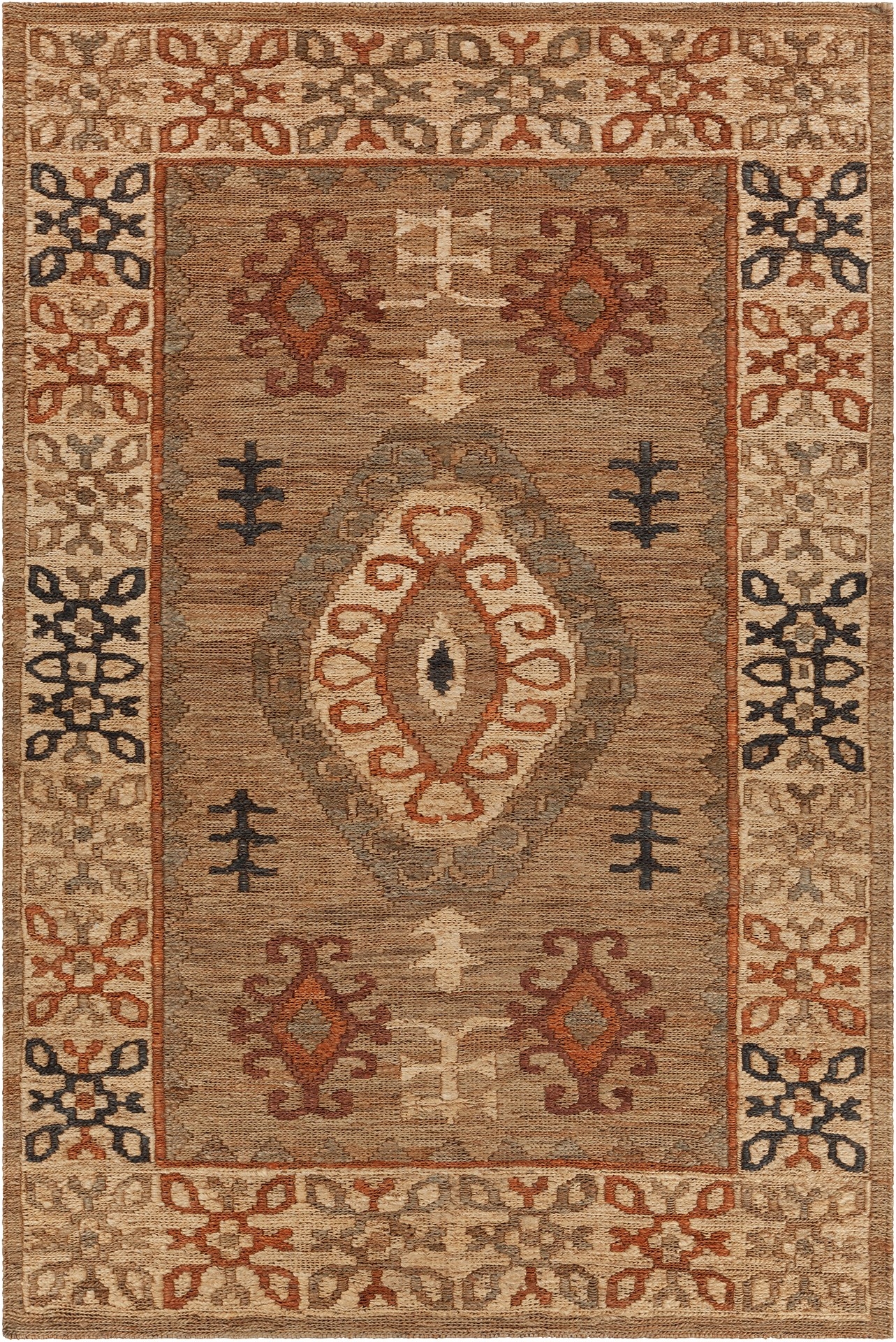 Ryleigh Jute Rectangular Handmade Rug