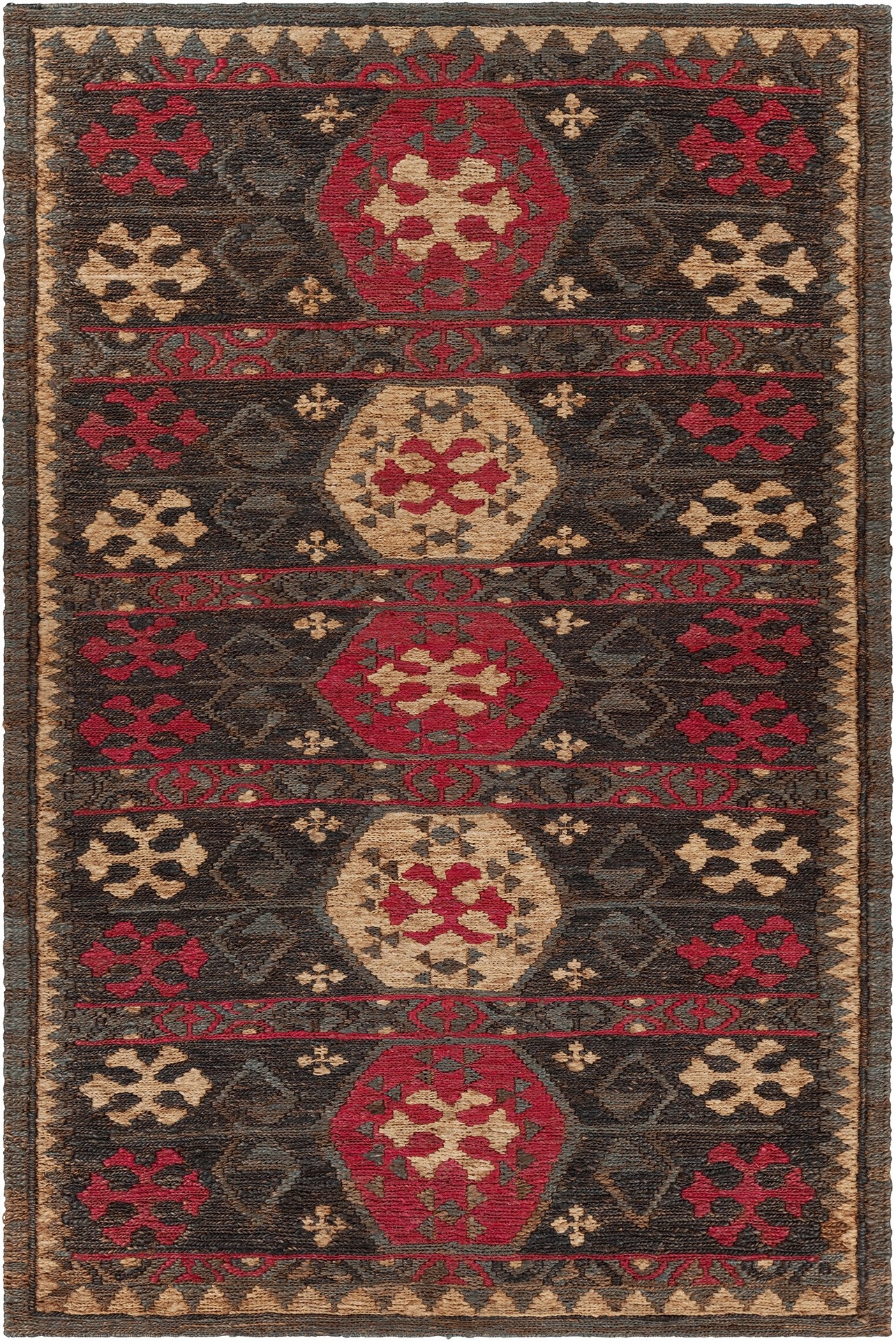 Ryleigh Jute Rectangular Handmade Rug