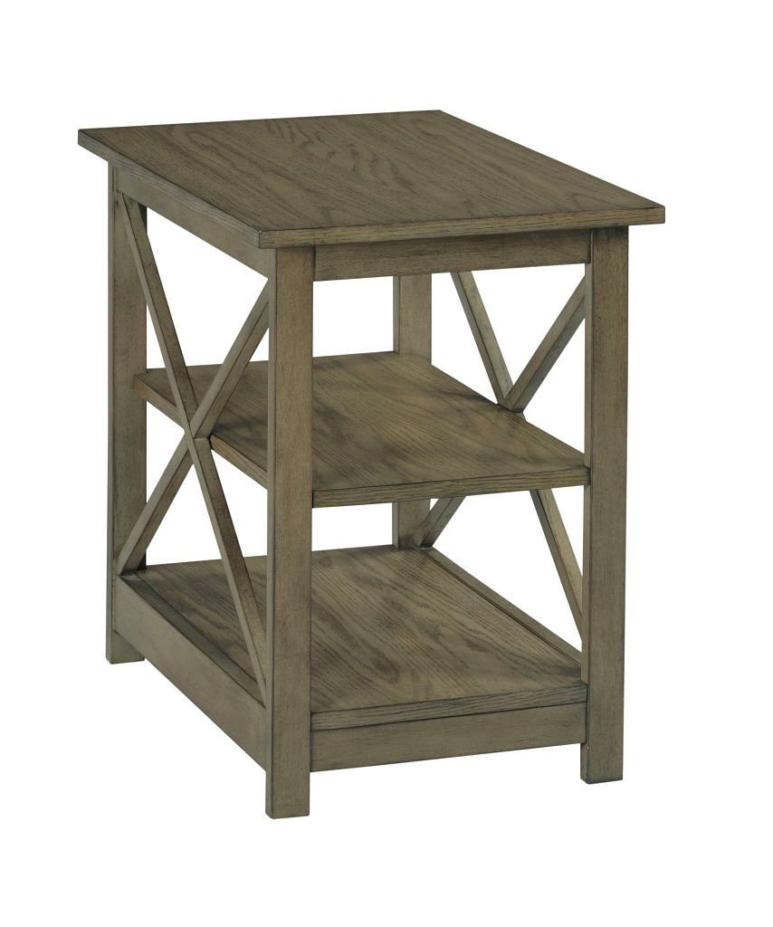 Rectangular Wood Chairside Table