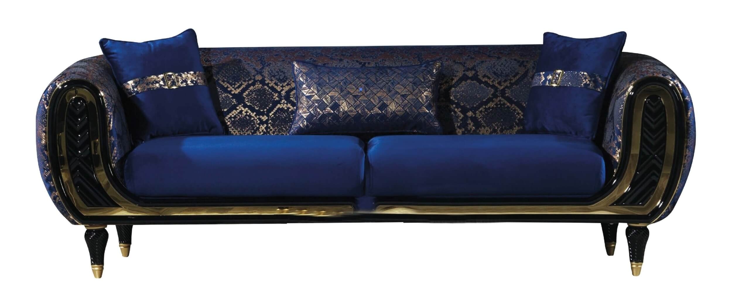 Lima Velvet Sofa