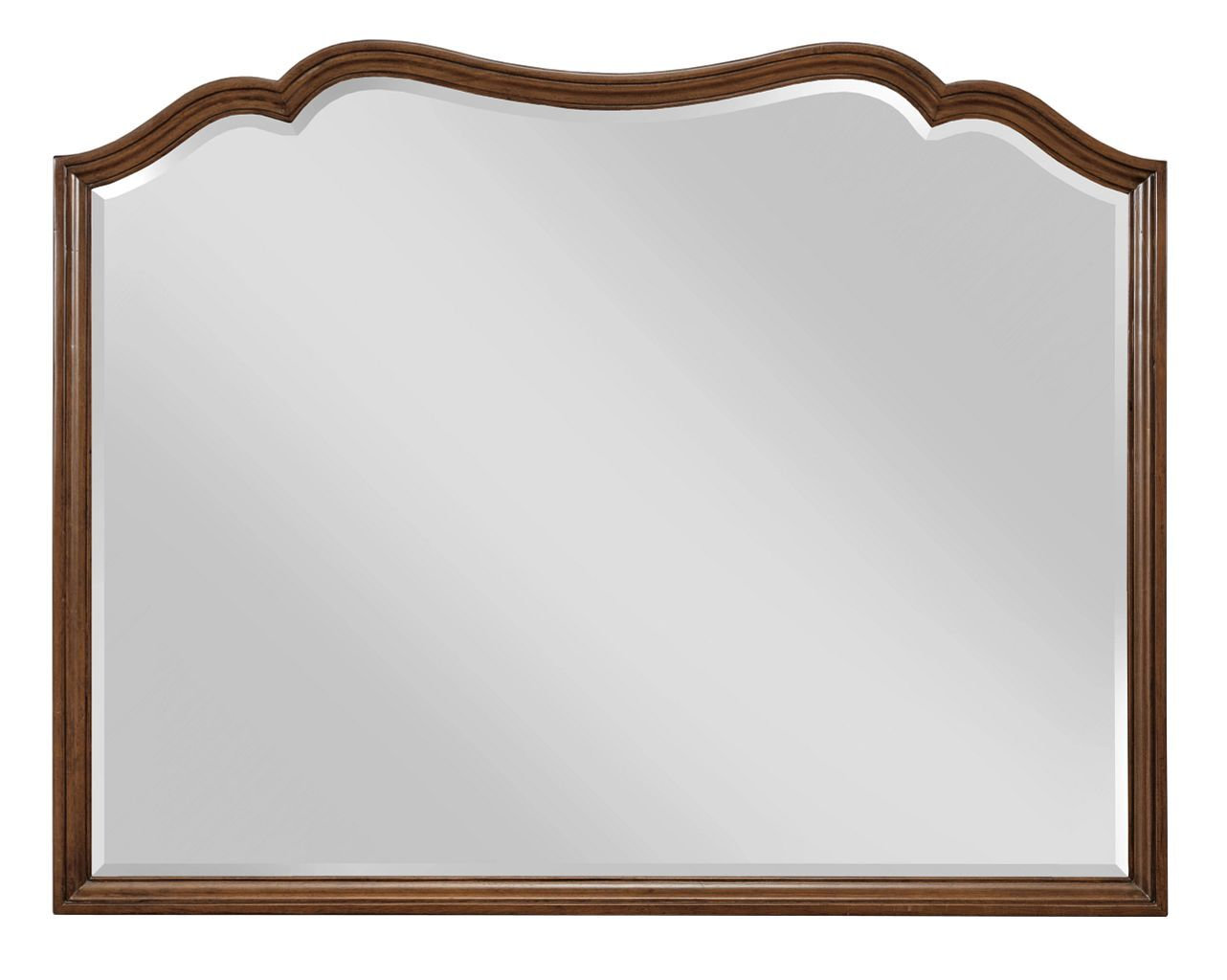 Vantage Rectangular Wood Landscape Mirror