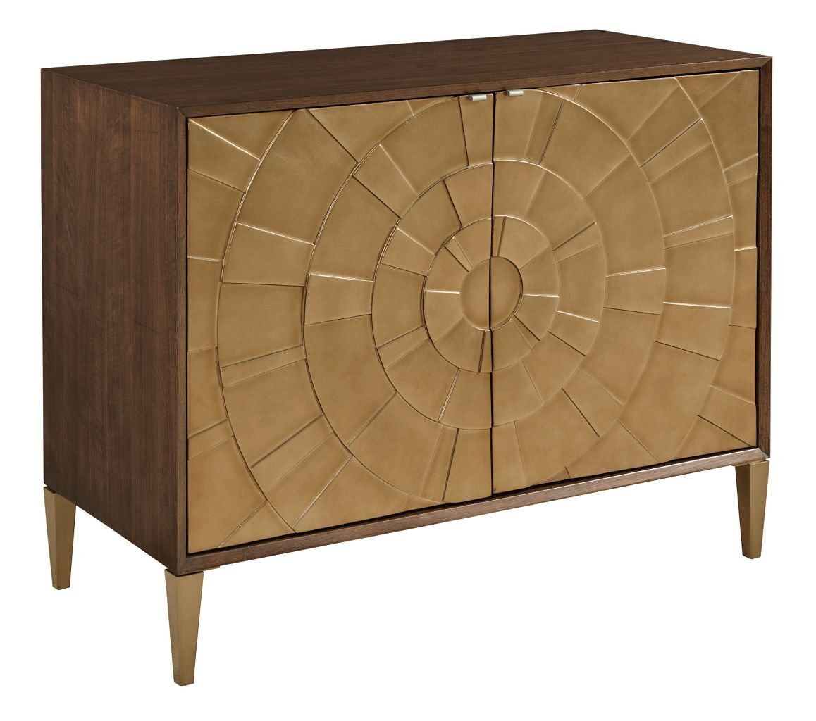 Vantage Norwalk Wood/Metal Chest w/2 Doors