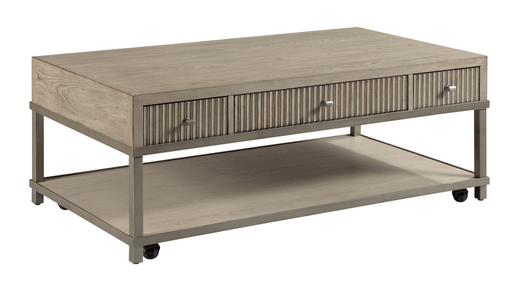 West Fork Bailey Wood/Metal Coffee Table Set