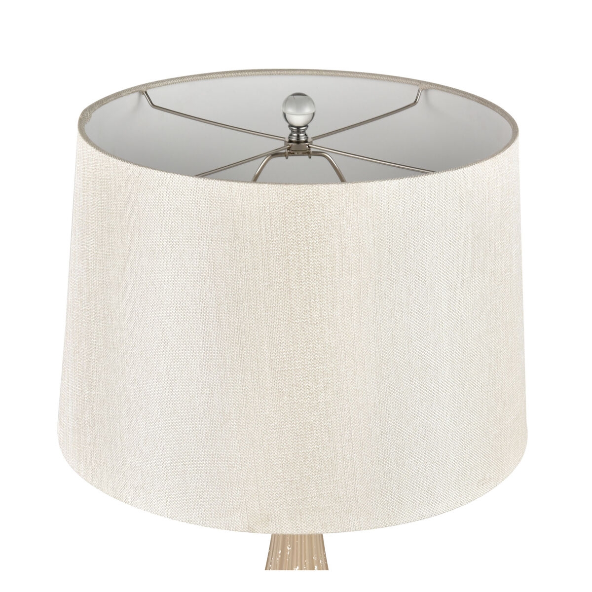 Mariani 34'' Height Glass 1-Light Table Lamp