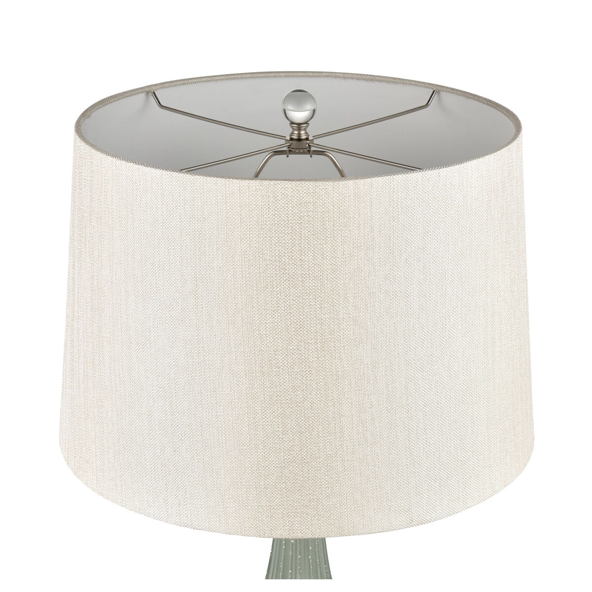 Mariani 34'' Height Glass 1-Light Table Lamp