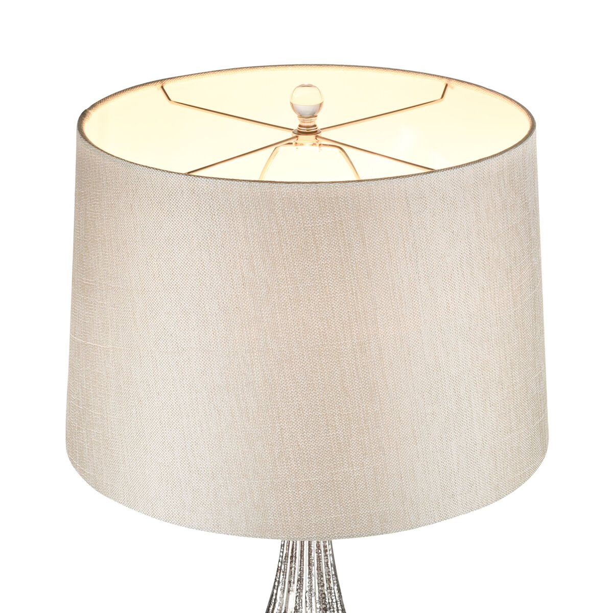 Mariani 34'' Height Glass 1-Light Table Lamp