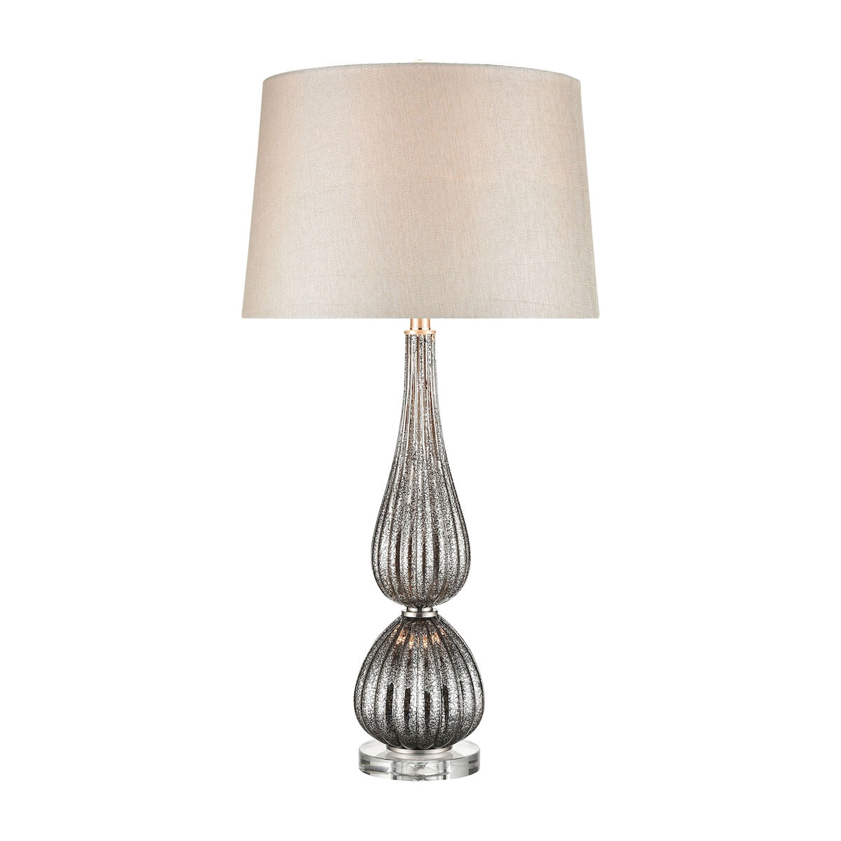 Mariani 34'' Height Glass 1-Light Table Lamp