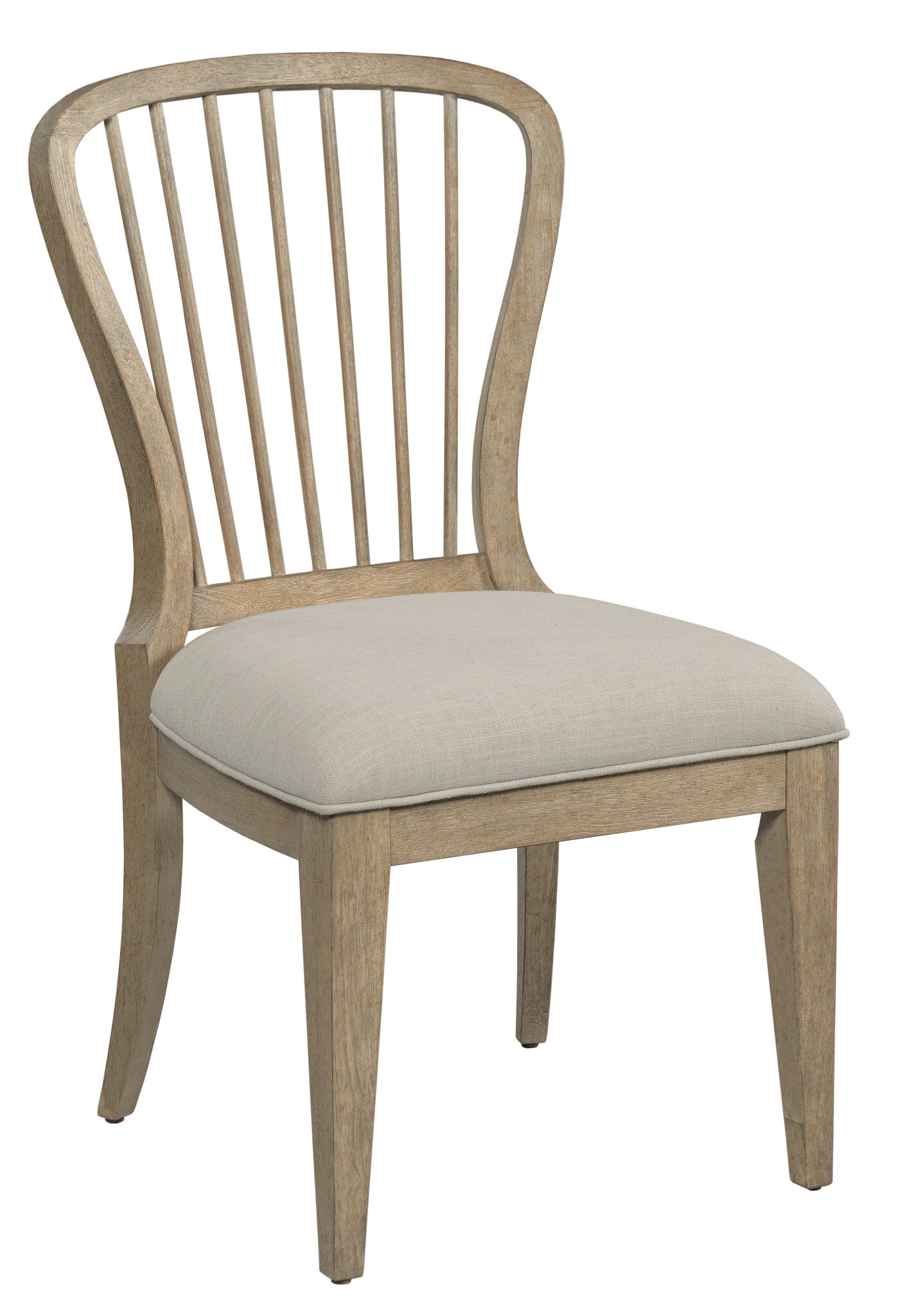 Urban Cottage Larksville Spindle Fabric/Wood Back Side Chair