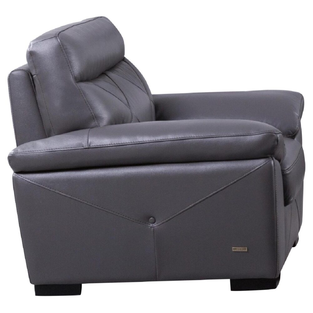 S173 Top Grain Leather Match Chair