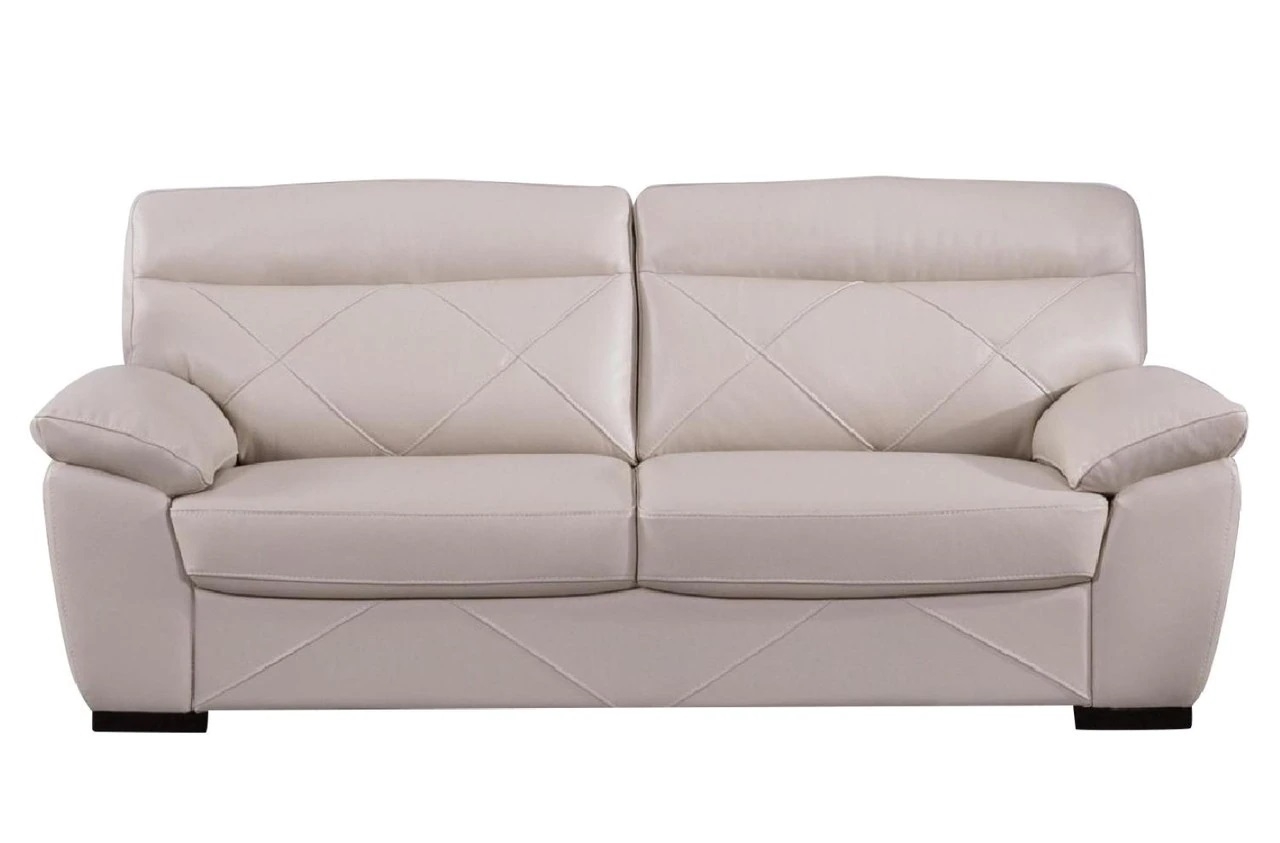 S173 Top Grain Leather Match Sofa