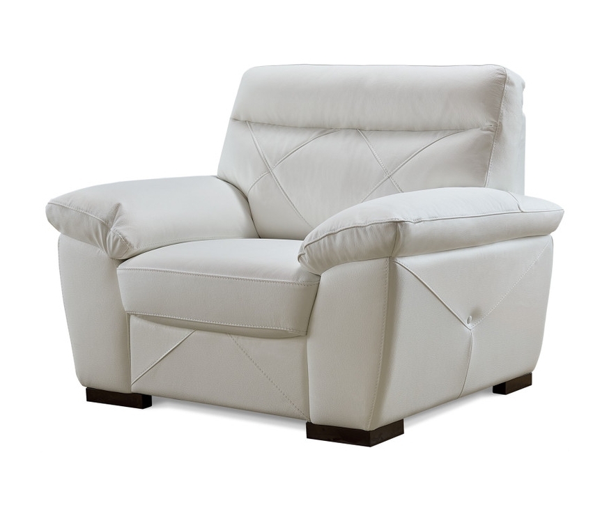 S173 Top Grain Leather Match Chair