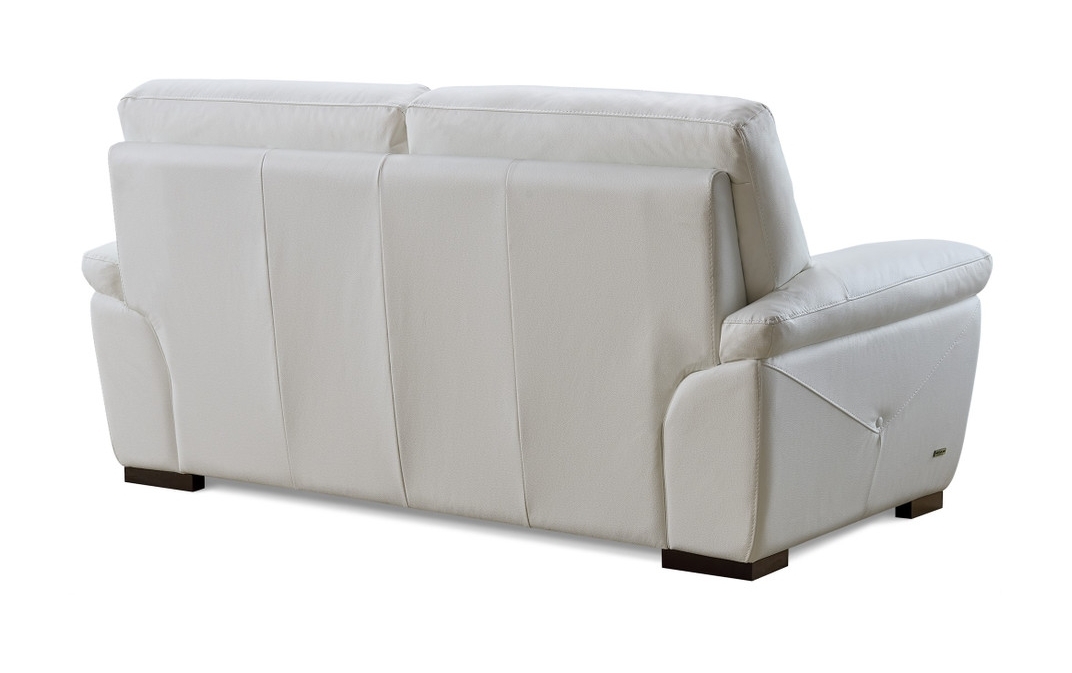 S173 Top Grain Leather Match Loveseat