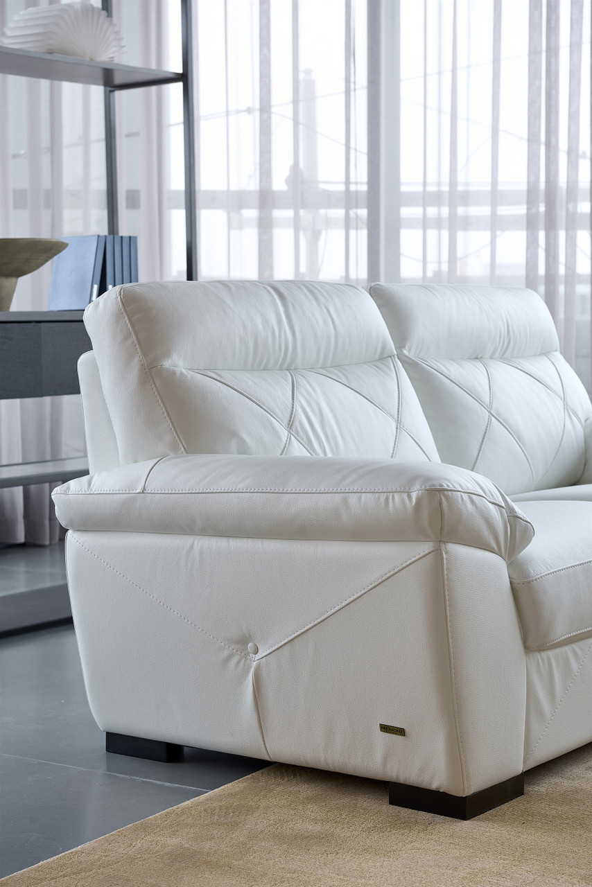 S173 Top Grain Leather Match Living Room Set