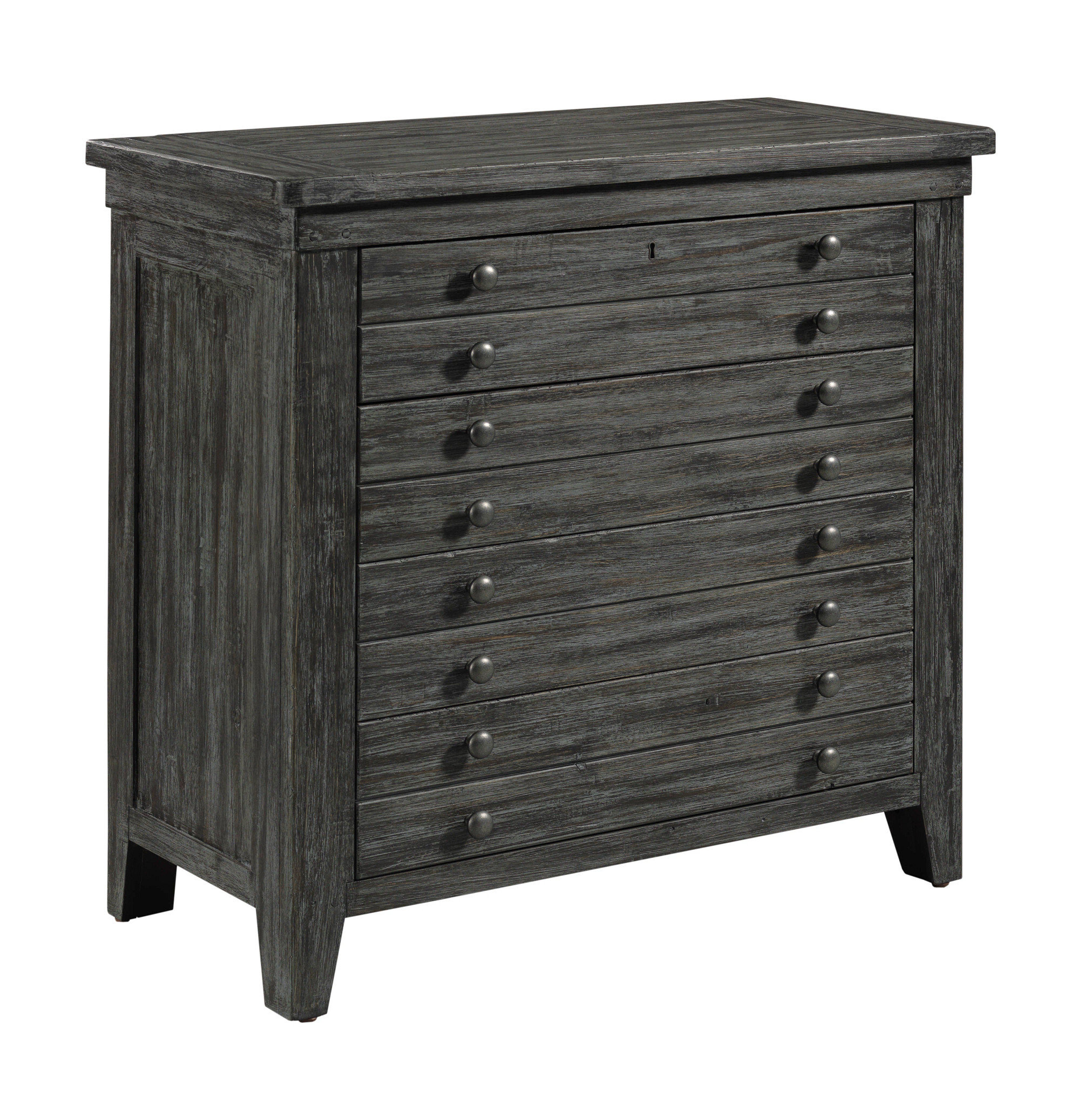 Acquisitions Brimley Map Bachelors Wood Chest w/4 Drawers