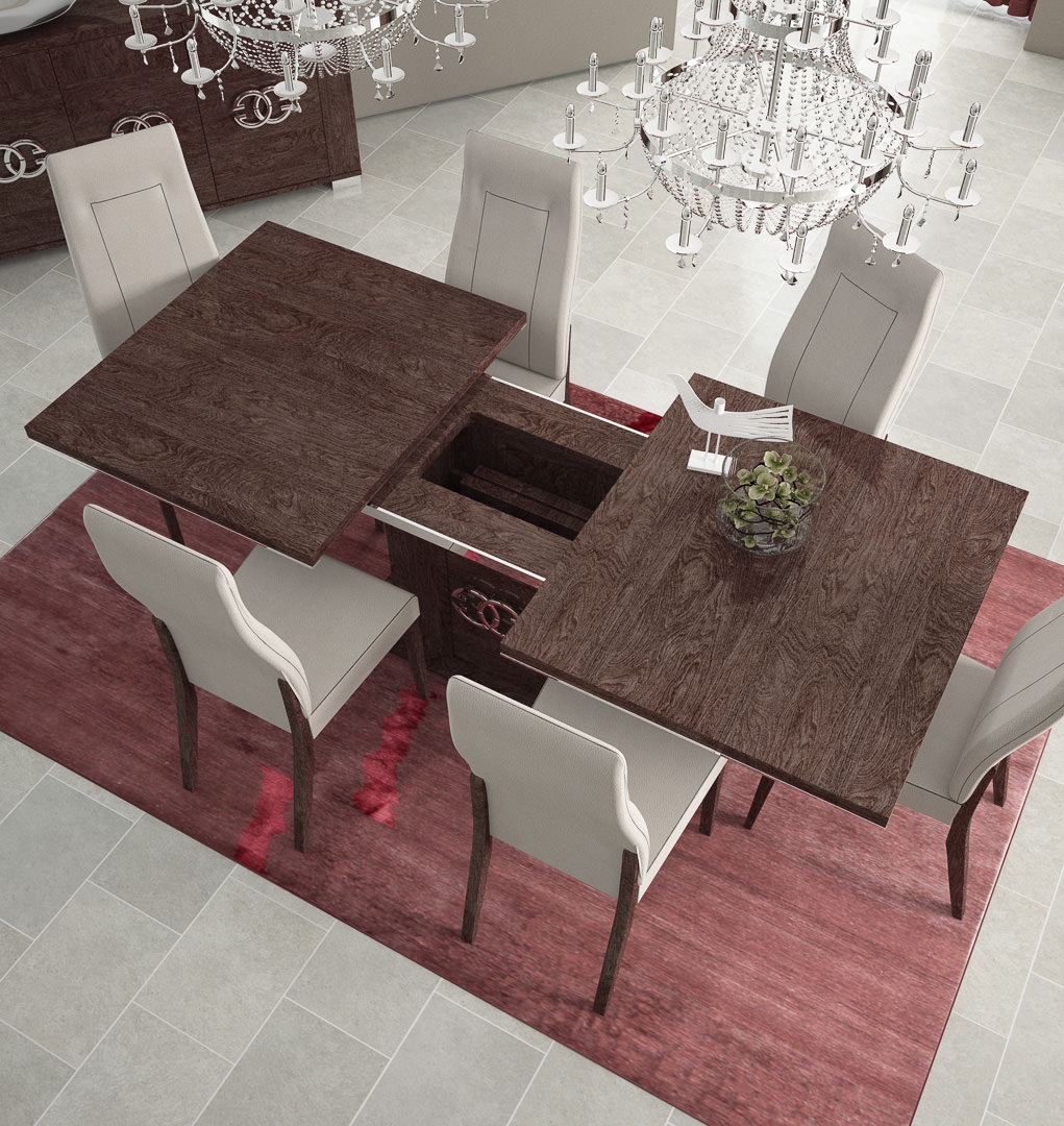 Prestige ESF Rectangular Extendable Wood Dining Table
