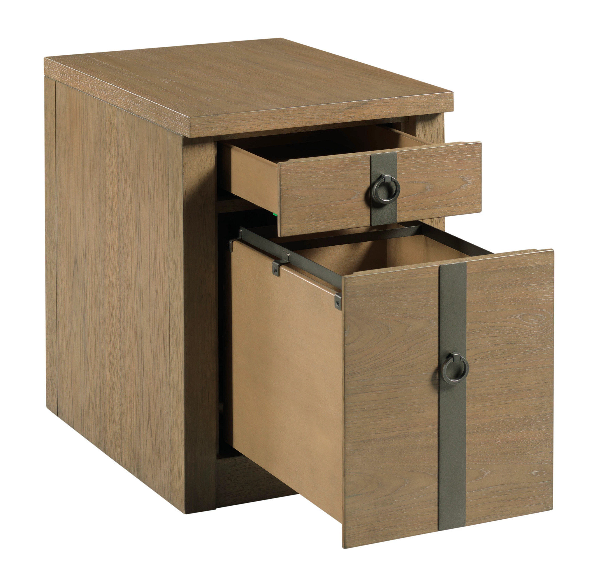 Maya Wood 2-Drawer Mobile File Cabinet