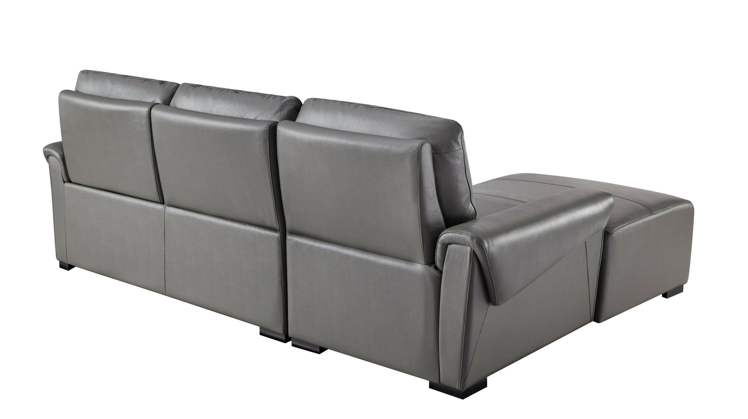 S275 Leather Reclining Sofa Chaise