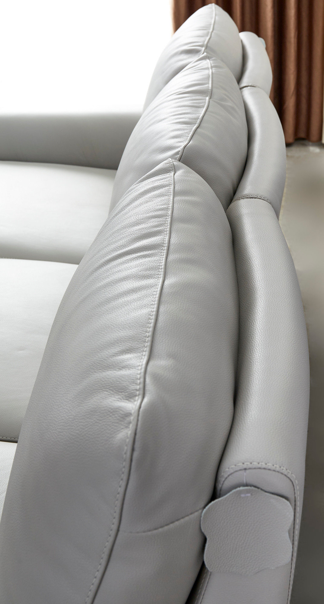 S275 Leather Reclining Sofa Chaise