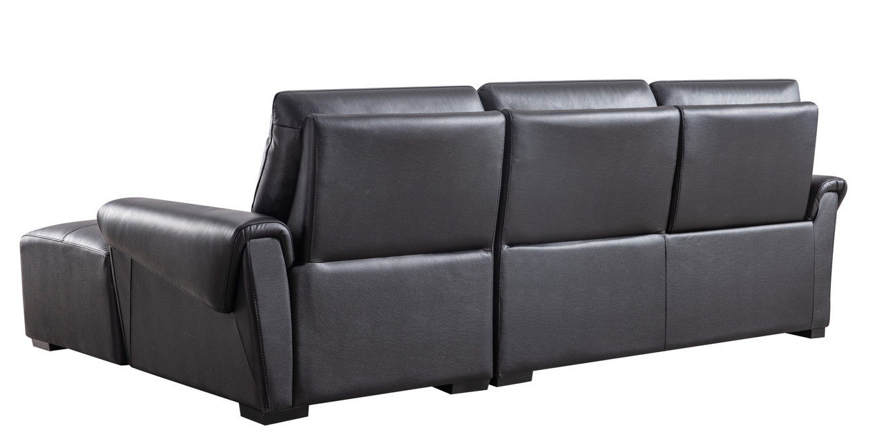 S275 Leather Reclining Sofa Chaise